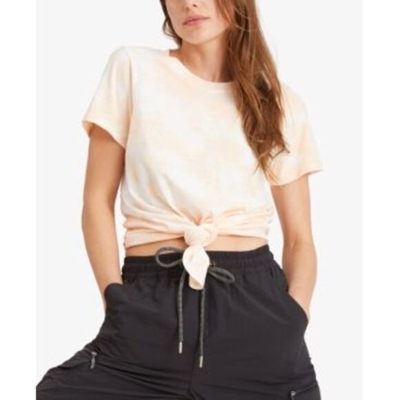 Sanctuary Perfect Knot Tie-Dyed T-Shirt In Orange Sherbert Tie Dye - XL - Picture 1 of 3